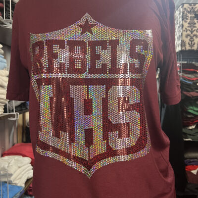 Rebels LHS Spangle T-Shirt Thumbnail