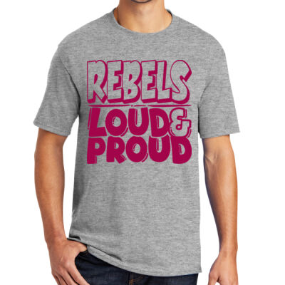 Rebels Loud and Proud Maroon Thumbnail