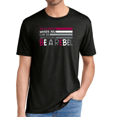 Be a Rebel Tshirt Triblend Thumbnail