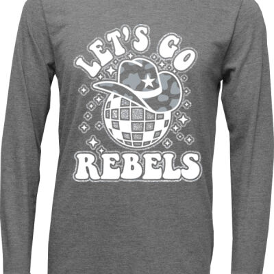 Let's Go Rebels LS T-Shirt Triblend Thumbnail